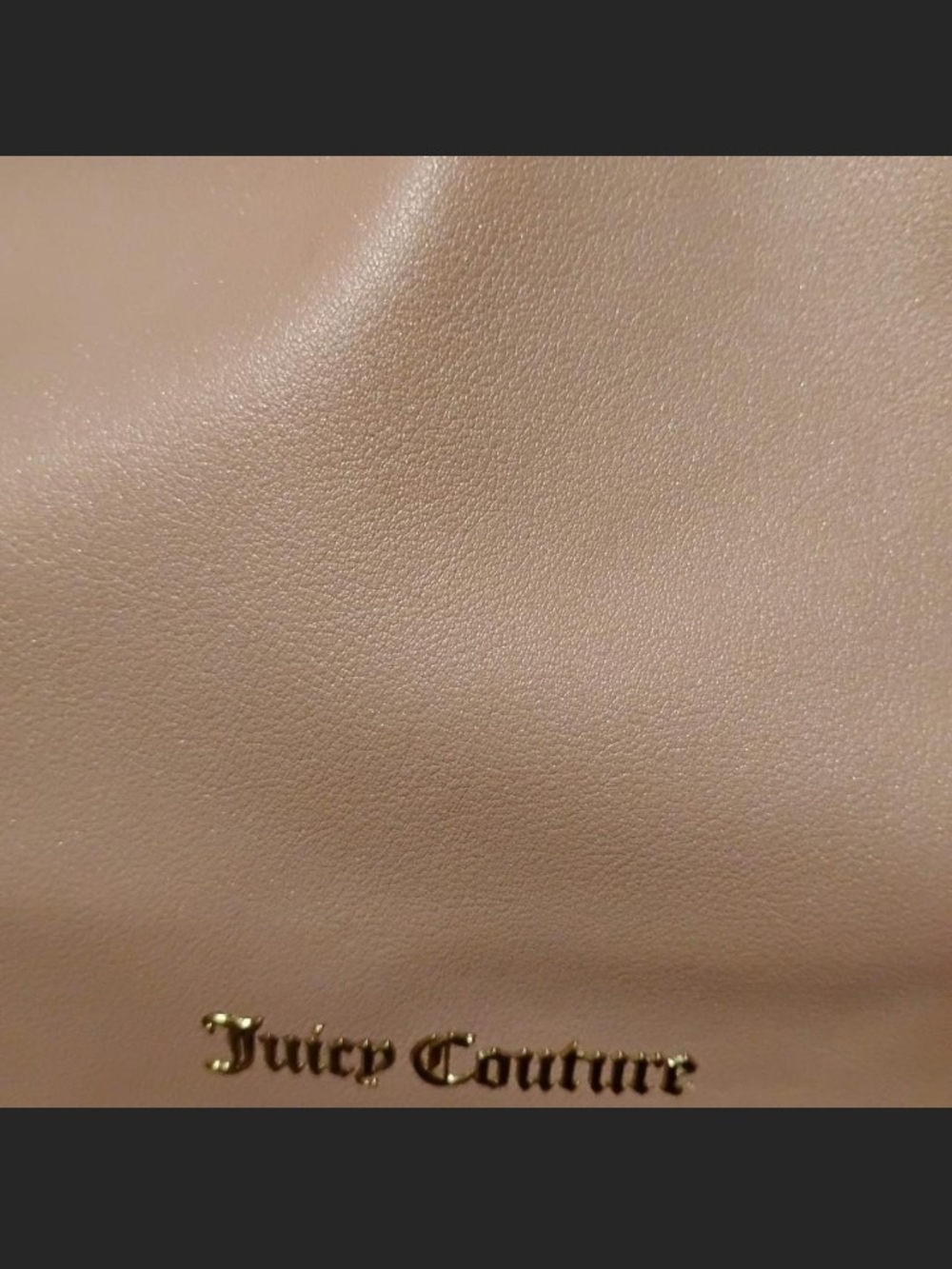 Juicy Couture Light Pink Shoulder Bag with Clear Bead Handle#marks - Picture 3 of 7